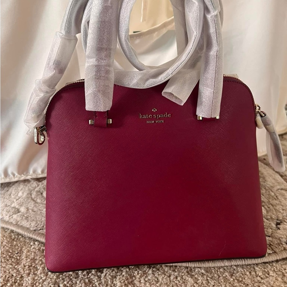 Brand new maroon Kate Spade handbag